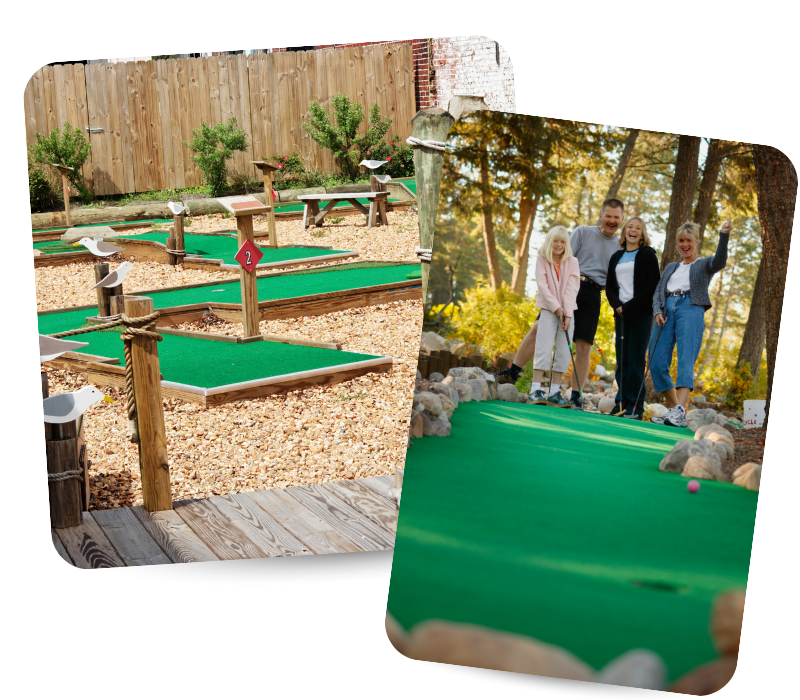 mini golf kit rentals